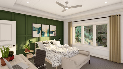 3 Bedroom Ranch Floor Plan