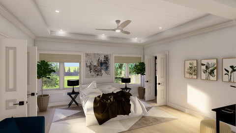 3 Bedroom Ranch Floor Plan