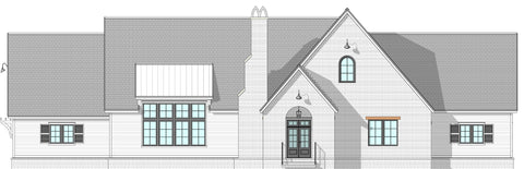 4 Bed Ranch Cottage Home Plan