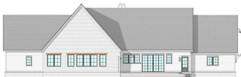 4 Bed Ranch Cottage Home Plan