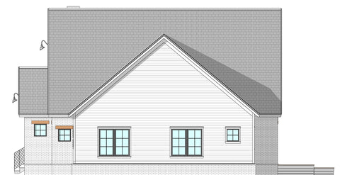 4 Bed Ranch Cottage Home Plan