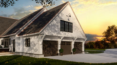 4 Bed Ranch Cottage Home Plan
