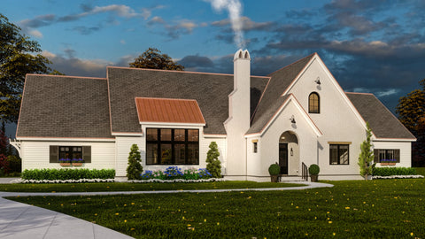 4 Bed Ranch Cottage Home Plan