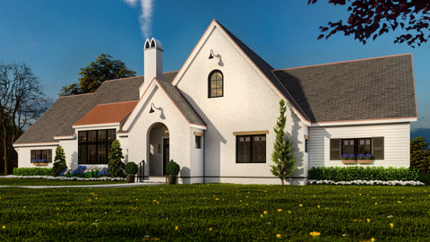 4 Bed Ranch Cottage Home Plan