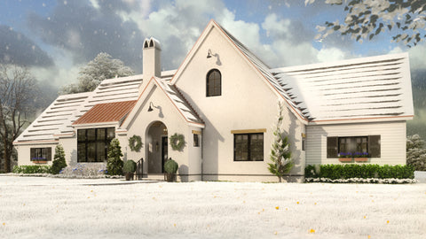 4 Bed Ranch Cottage Home Plan