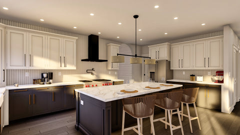 Western Style 3 Bedroom Ranch House Plan