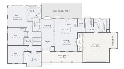Bright Valley - House Plan