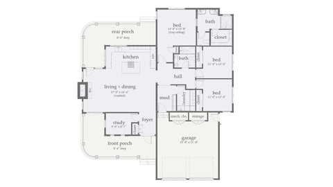Chestnut Farm - House Plan