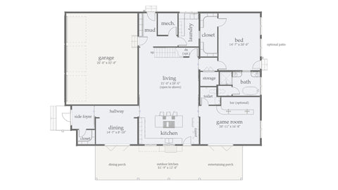 Broad Meadow - House Plan