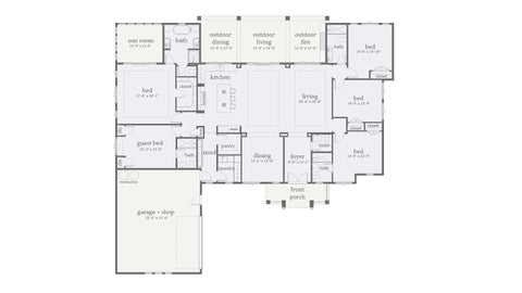 Palmetto - House Plan