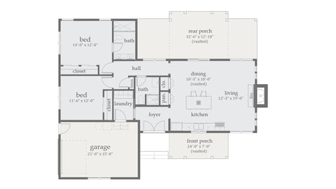 Kingfield - House Plan