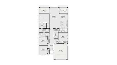 Delray - House Plan