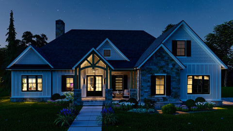 End Gable - House Plan