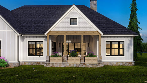 End Gable - House Plan