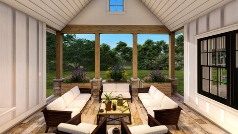 End Gable - House Plan